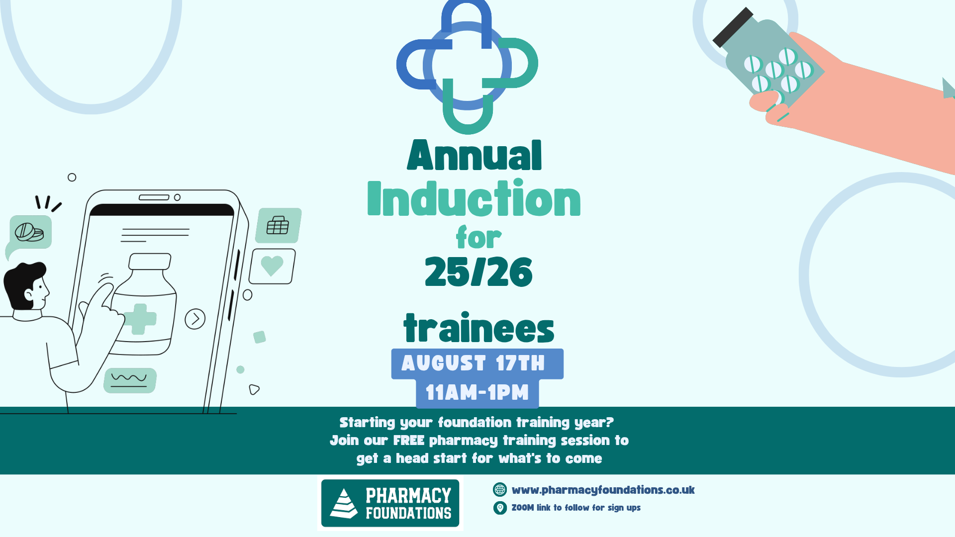 Pharmacy Foundations Annual Induction Webinar