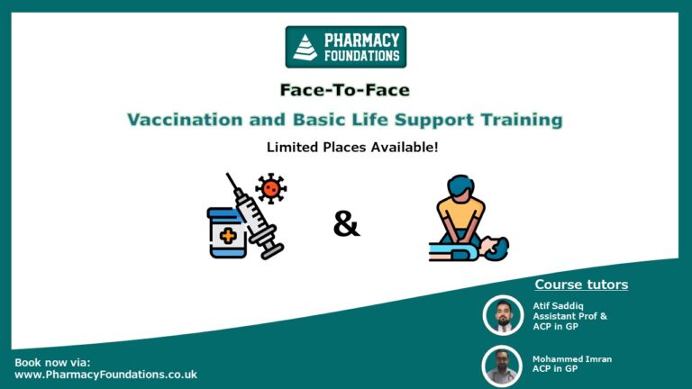 (MANCHESTER 17/08/24) Vaccination and Basic Life Support Training (AM)
