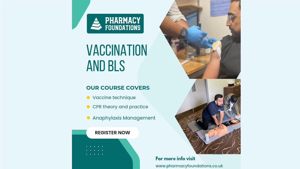 (Leeds) Vaccination and Basic Life Support Training (AM 01/02/25)