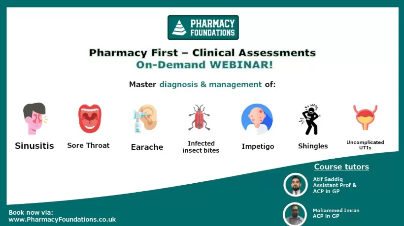 (On-Demand) Pharmacy First Webinar (3 hours)