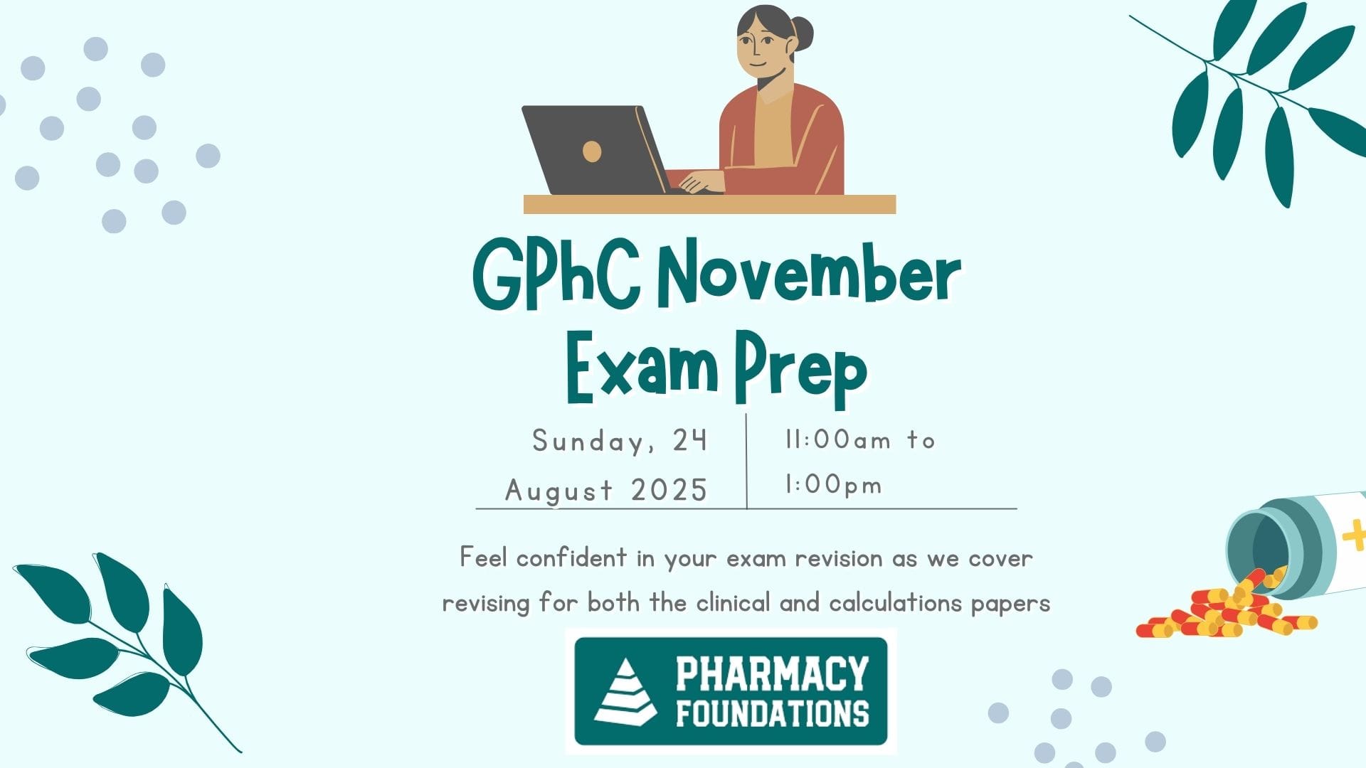 Pharmacy Foundations November Exam Preparation Webinar