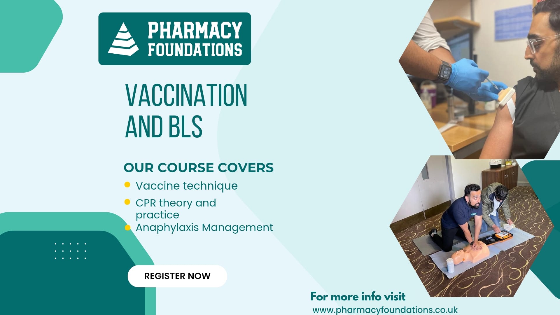 (Manchester) Vaccination and BLS: Face-to-face (AM 16/08/2025)