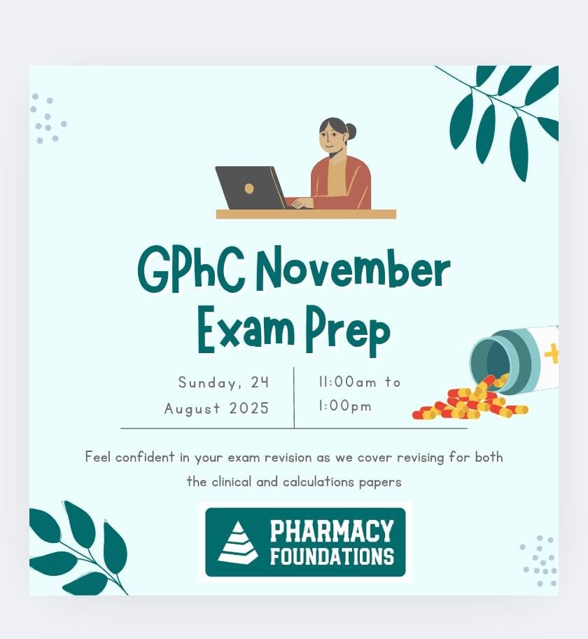 Pharmacy Foundations November Exam Preparation Webinar